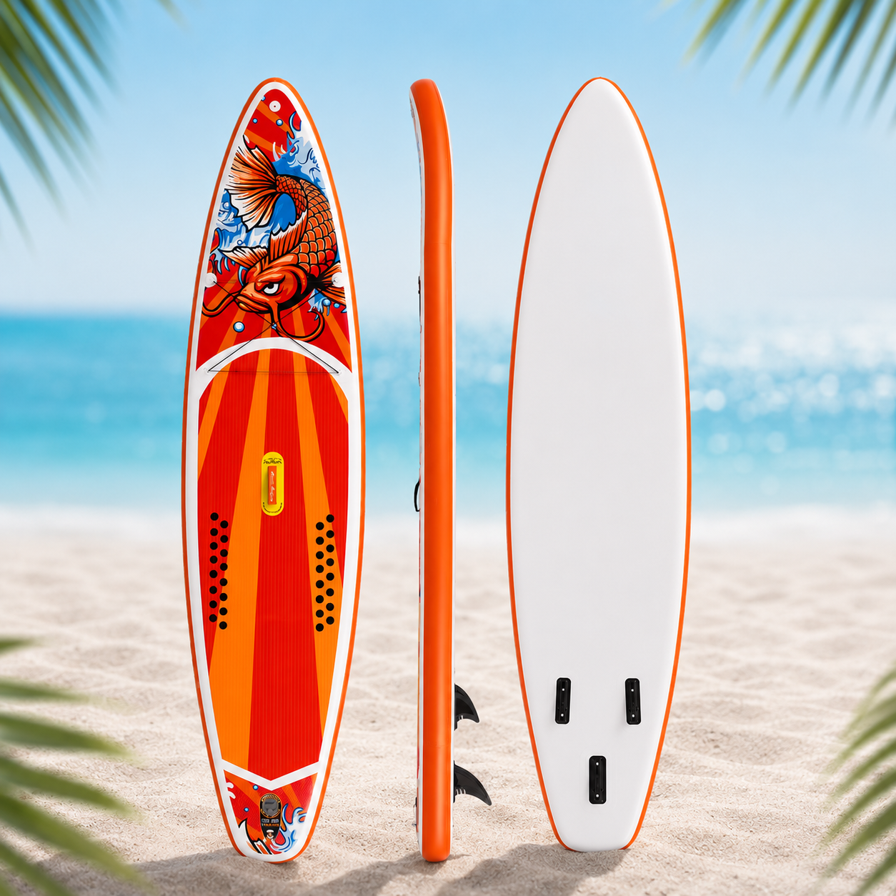 Koi Inflatable Stand Up Paddle Board Set