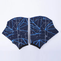 Unisex Swimming Hand Fins
