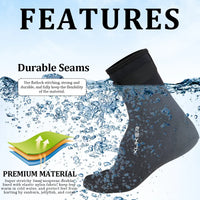 Unisex 3mm Neoprene Socks