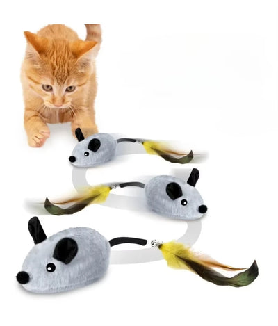Automatische Sensor-Maus Katzenspielzeug – Ferngesteuert, USB-Aufladbar