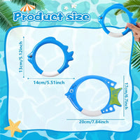 Kids Fish Shaped Pool Dive Rings